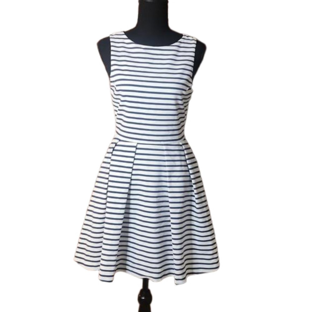 Zara Basics nautical dress, size Small